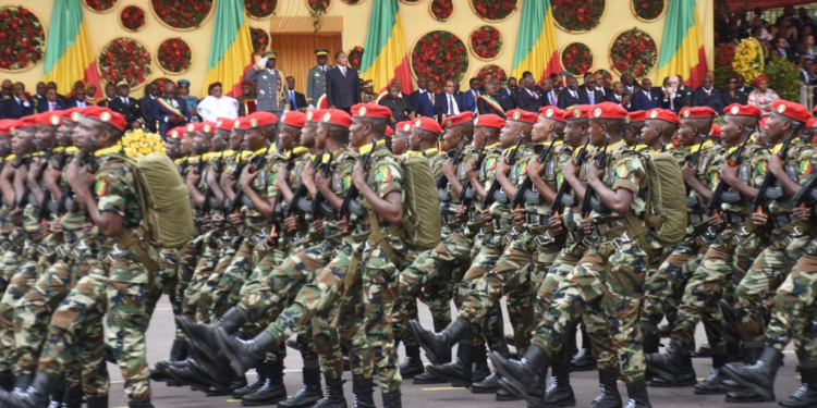 Congo : défilé militaire et civil à Brazzaville pour le 66e anniversaire de l’indépendance